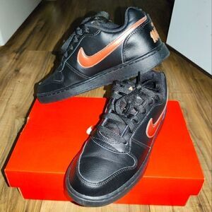 Nike Air Force 1 Ebernon Women's Shoes - BV1156-001 - Black Rose Gold Size: 7